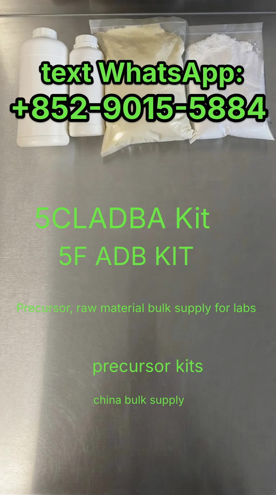 5cladba precursor kit set, 5f adb precursor for laboratory use